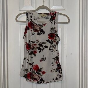 Floral Sleeveless Top
